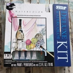 NEW Spicebox Deluxe Watercolor  Kit